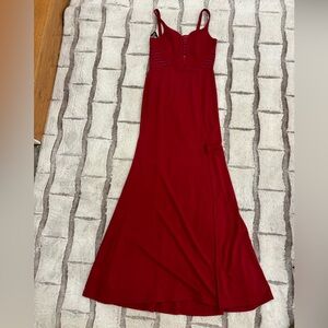 Burgundy/red maxi dress BNWT
